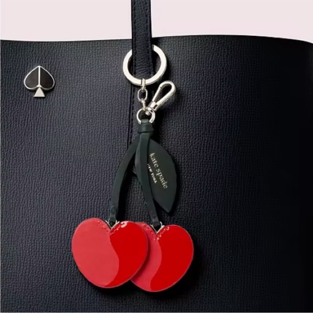 🔥NWOT‼️Kate Spade Cherry Bag Charm/Key Chain